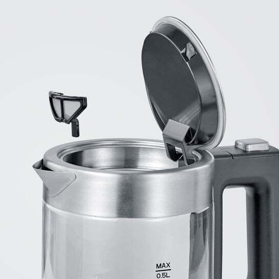Mini-Glas-Wasserkocher WK 3472 eds-geb/sw