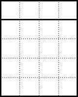 Briefkasten-Gehäuse AP BGA 611-4/5-0 W