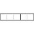 Kombirahmen KR 611-5/1-0 W