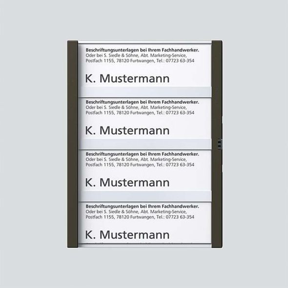 Namensschild graph-met kpl 200029795-00 Namensschild graph-met kpl 200029795-00