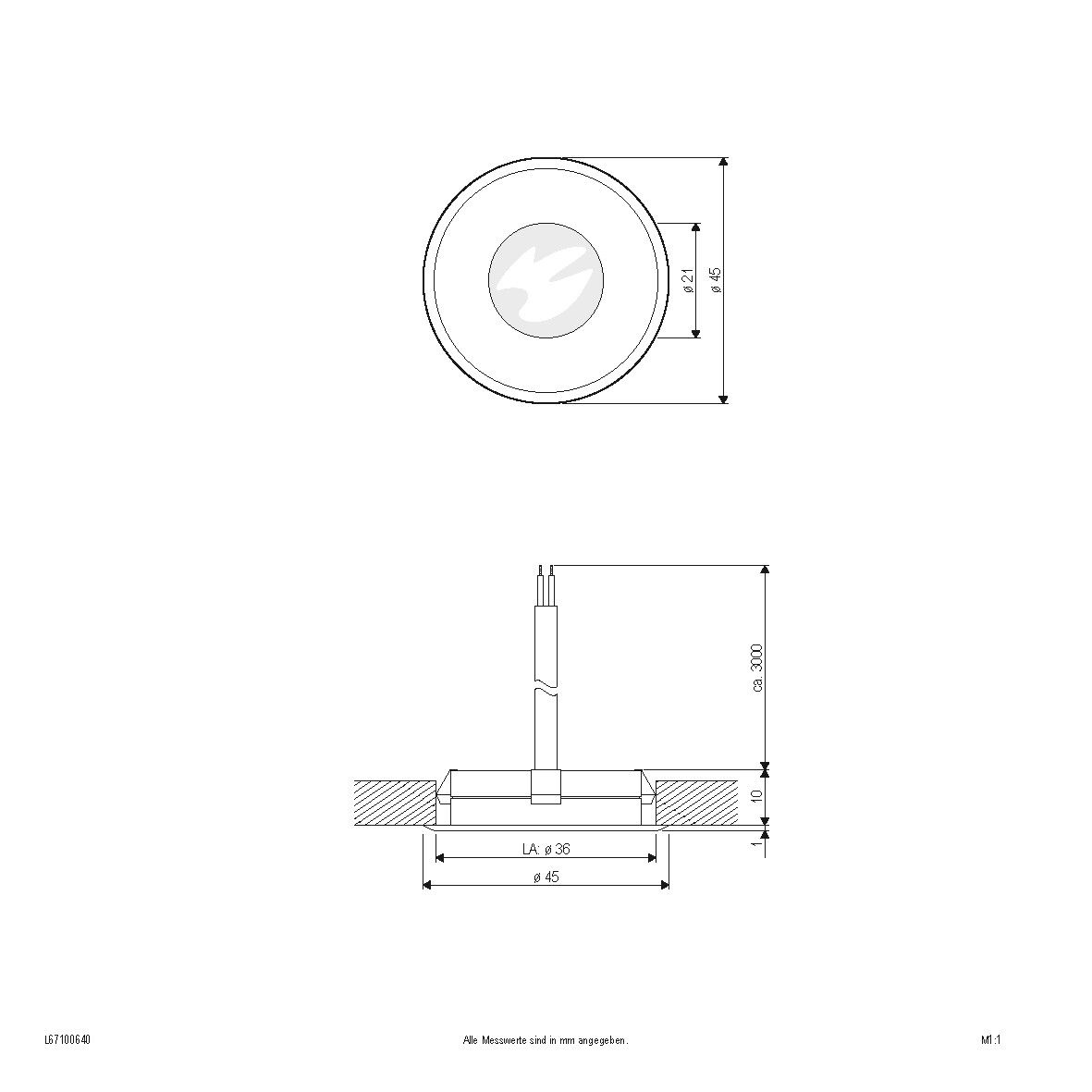 LED-Bodenleuchte IP67 L67100640