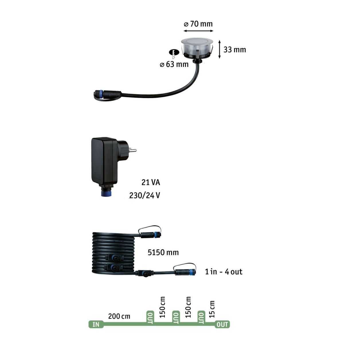 LED-Bodeneinbauleuchte 947.52