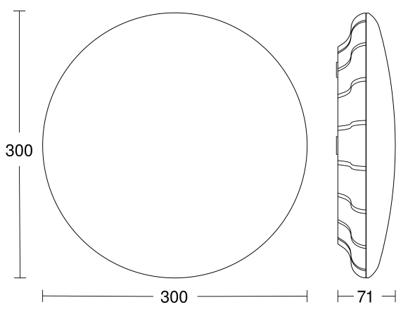 Sensor-LED-Innenleuchte RS PRO S20 SC 4000K Sensor-LED-Innenleuchte RS PRO S20 SC 4000K