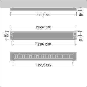 LED-Aufputzleuchte PUNCH 3 LV #96635736 LED-Aufputzleuchte PUNCH 3 LV #96635736