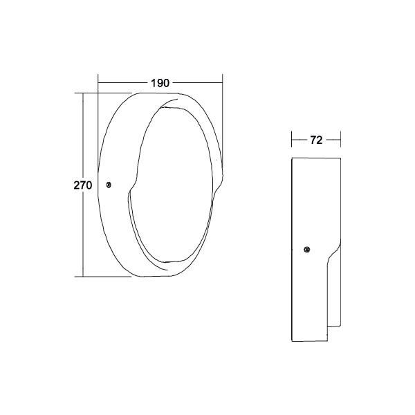 LED-Wandleuchte 10221103