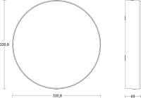 LED-Sensor-Leuchte RSPROA30 SC nw anthr