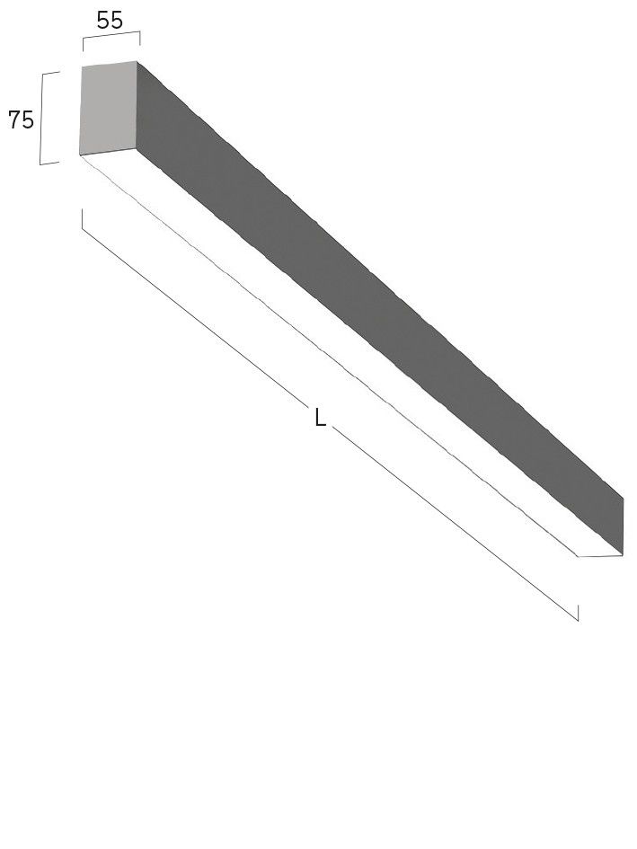 LED-Anbauleuchte LA3AEE-840E-L600