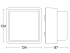 LED-Außenleuchte o. Sensor L 845 C ANT 3000K