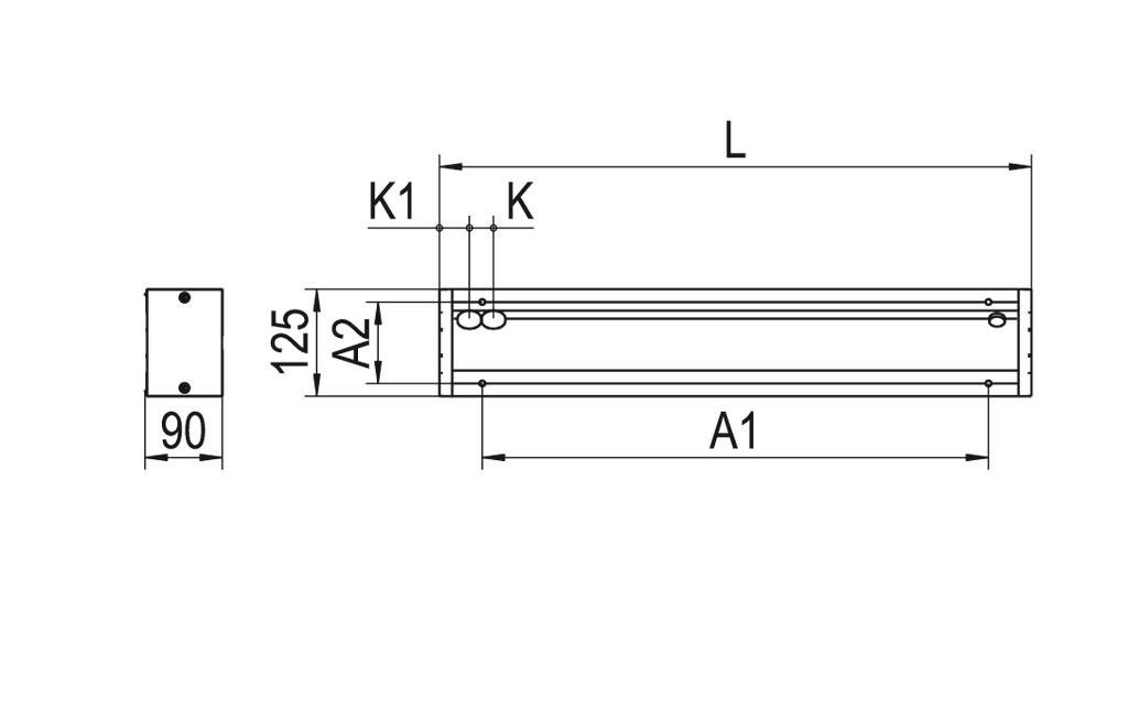 LED-Anbauleuchte M125-E130 #0828061