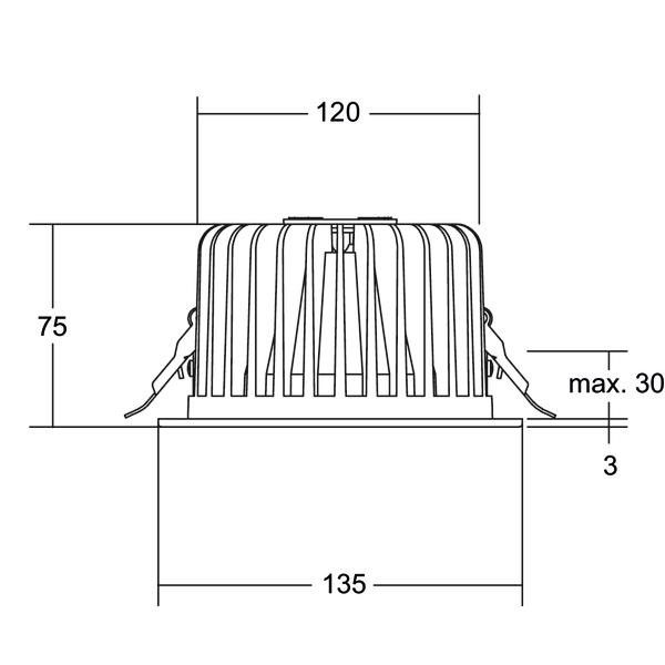 LED-Einbaudownlight 12560173