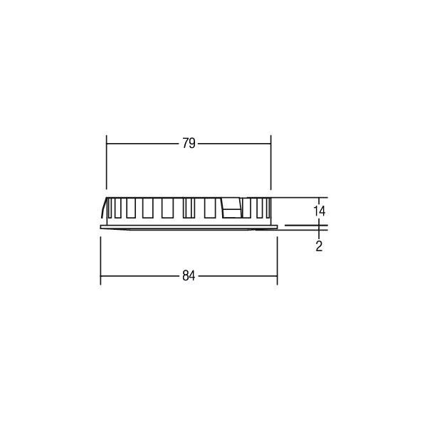LED-Einbauleuchte 12V DC 12129023