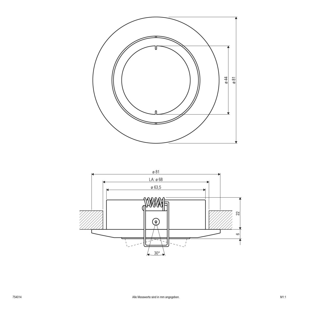 DG EB-Strahler 754 014 chr/mt