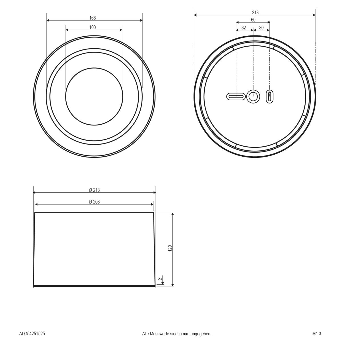 LED-Anbauleuchte ALG54251525