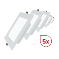 LED-Einbaupanel-Set (VE5) 600099