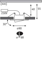 LED-Einbauleuchte 999.25