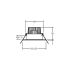LED-Einbaudownlight 230 V 40376083
