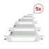 LED-Einbaupanel-Set (VE5) 600097