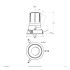LED-Einbauleuchte modular F01R14AM2530L55D
