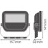 LED-Fluter FL20P17W2K4LM840..WT