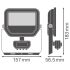 LED-Fluter FL20SNP17W2K4LM830.W