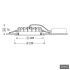 LED-Einbaudownlight VTFL 10.2540 schwarz