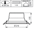 LED-Downlight DN142B20S/830PSU-EWR