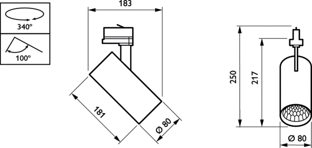 LED-Stromschienenstrahler ST315T LED #40910400