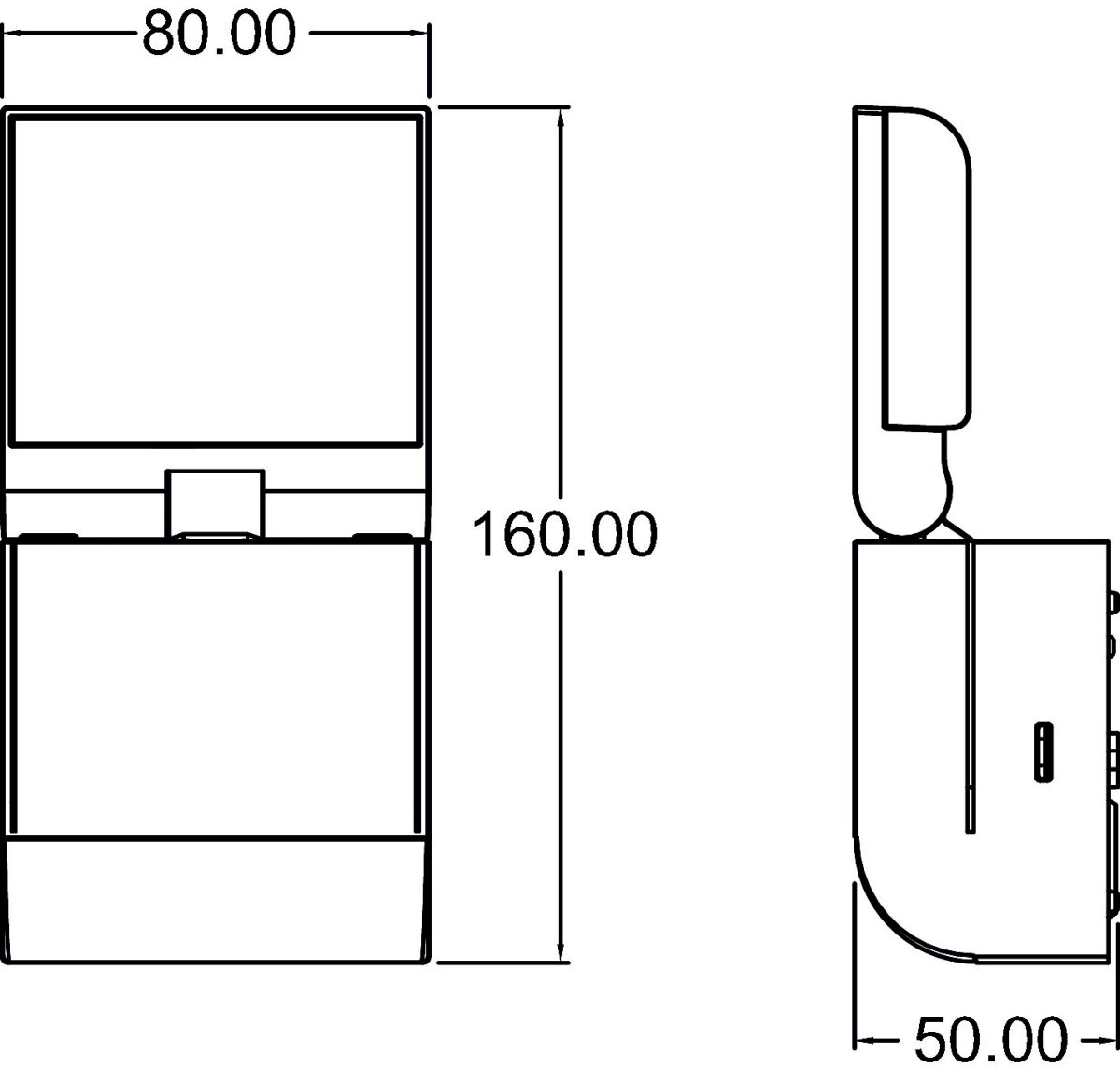 LED-Strahler theLeda S8-100L BK
