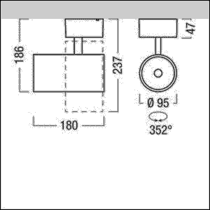 LED-Anbaustrahler V2-SFM3300 #62925672