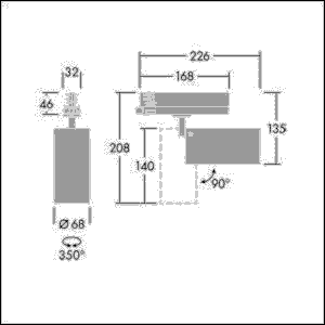 LED-Strahler TONICS2800 #96638014