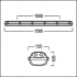 LED-Feuchtraumleuchte EXTONA L #42190082
