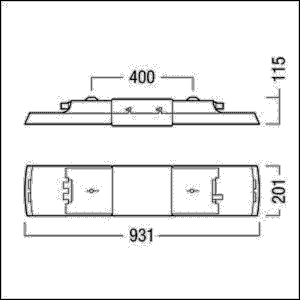 LED-Feuchtraumleuchte EXENEO L #42189353
