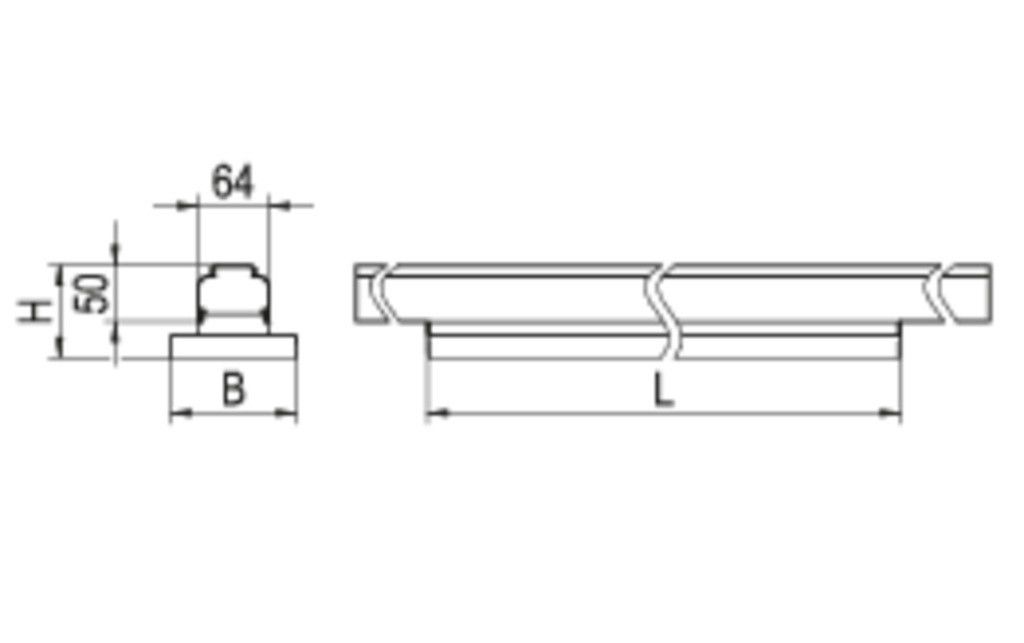 LED-Geräteträger 7pol. V-LENSES-DI #1532574