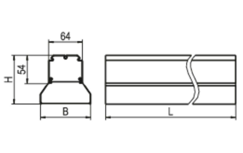 LED-Geräteträger 7pol. VL2S-ML150- #2560010