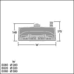 LED-Hallenleuchte HIPAK G4 L #96637132