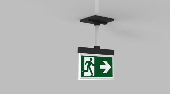 Sicherheitsleuchte AIEP408SC-AZ Sicherheitsleuchte AIEP408SC-AZ