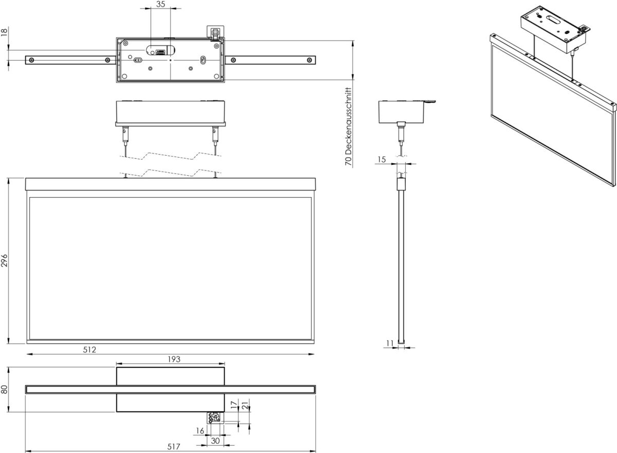 Sicherheitsleuchte AGDC408SC