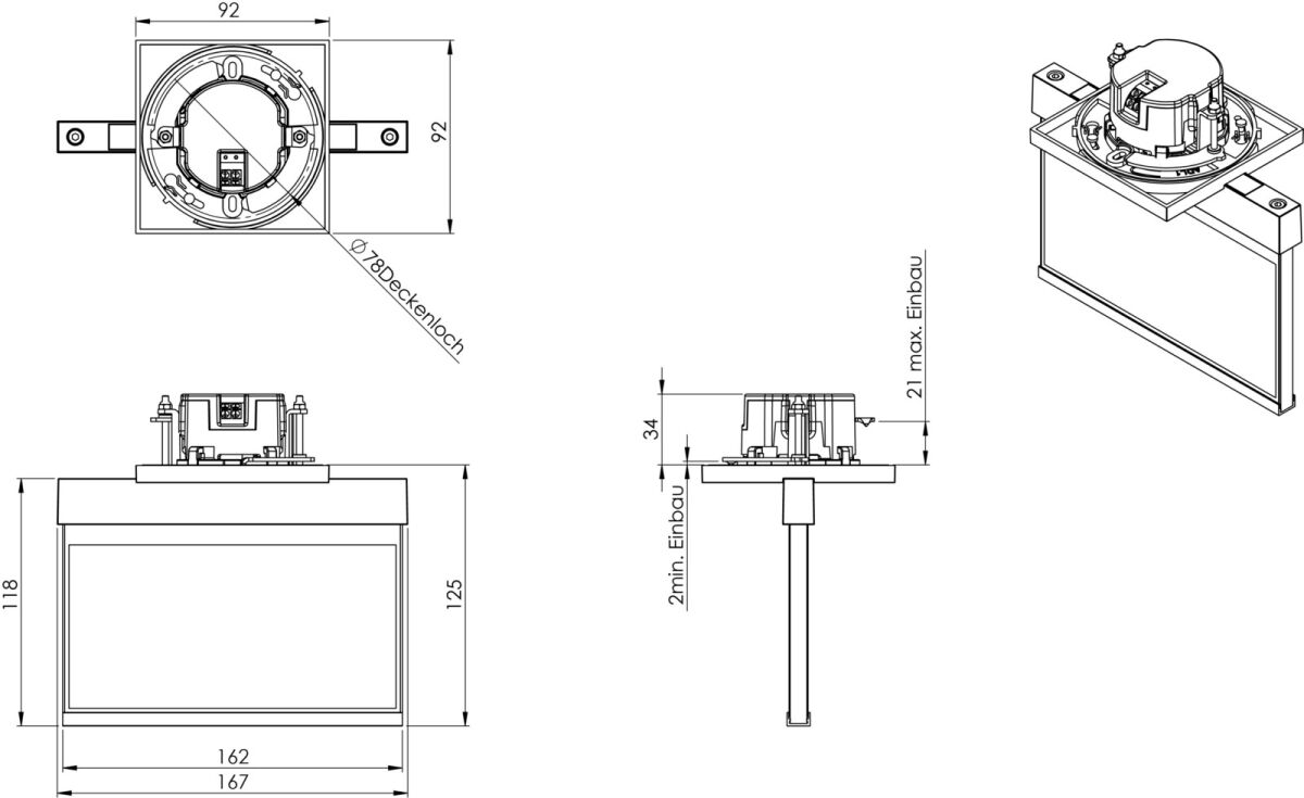 Sicherheitsleuchte AIE408SC