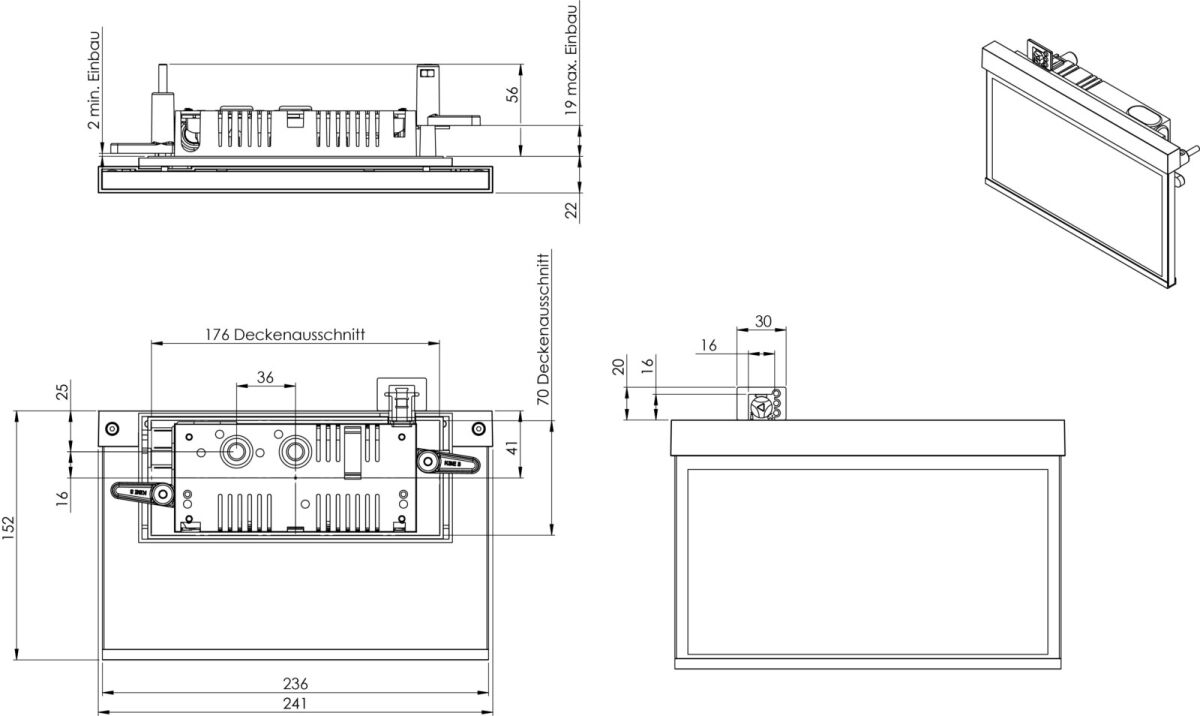 Sicherheitsleuchte AMR408SC-AZ