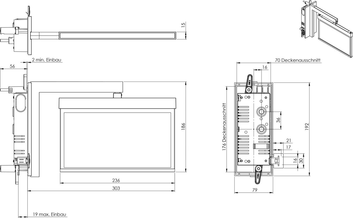 Sicherheitsleuchte AMRA408SC-AZ