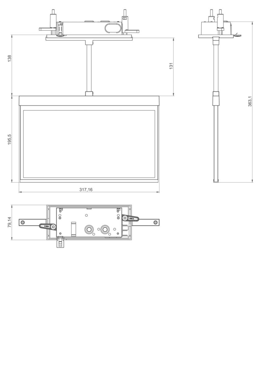 Sicherheitsleuchte AXCP408SC