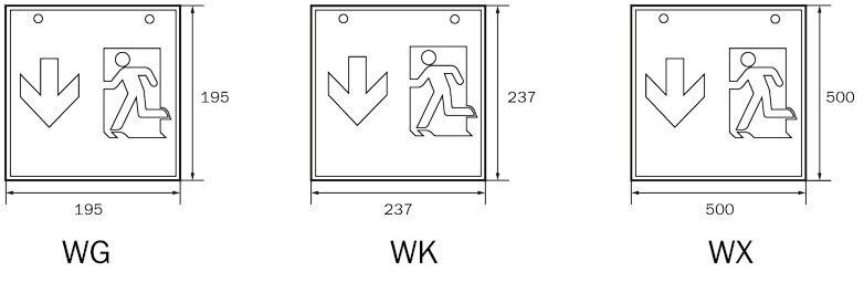 Sicherheitsleuchte WXD413WL
