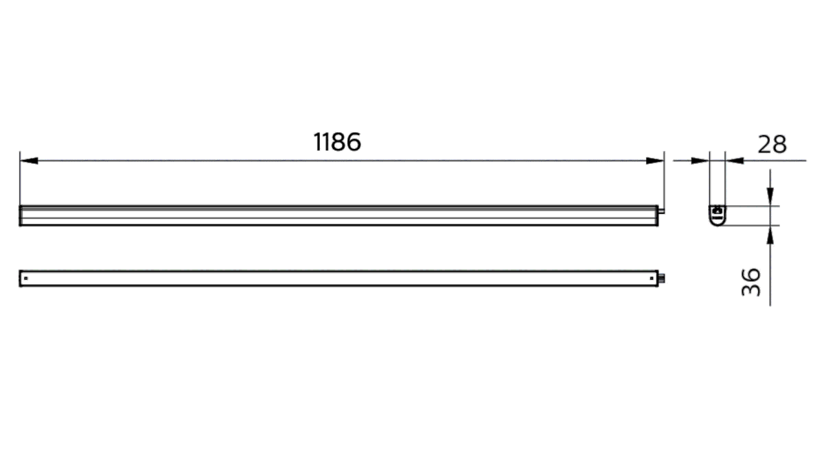 LED-Lichtleiste BN021C LED #52790499