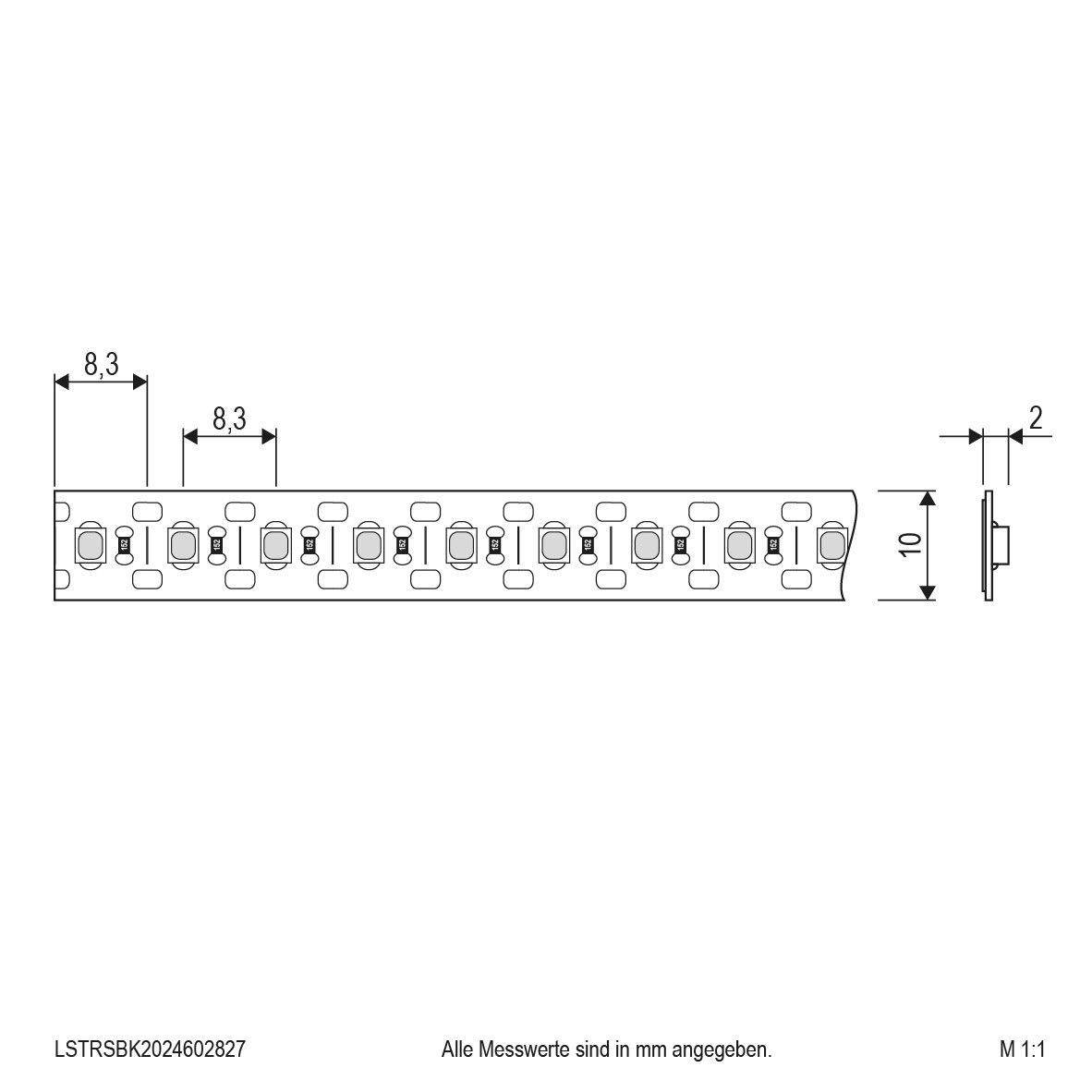 LED-Strip LSTRSBK2024602827