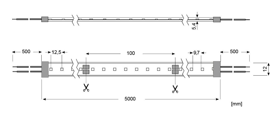 LED-Strip 24V RSTA4805