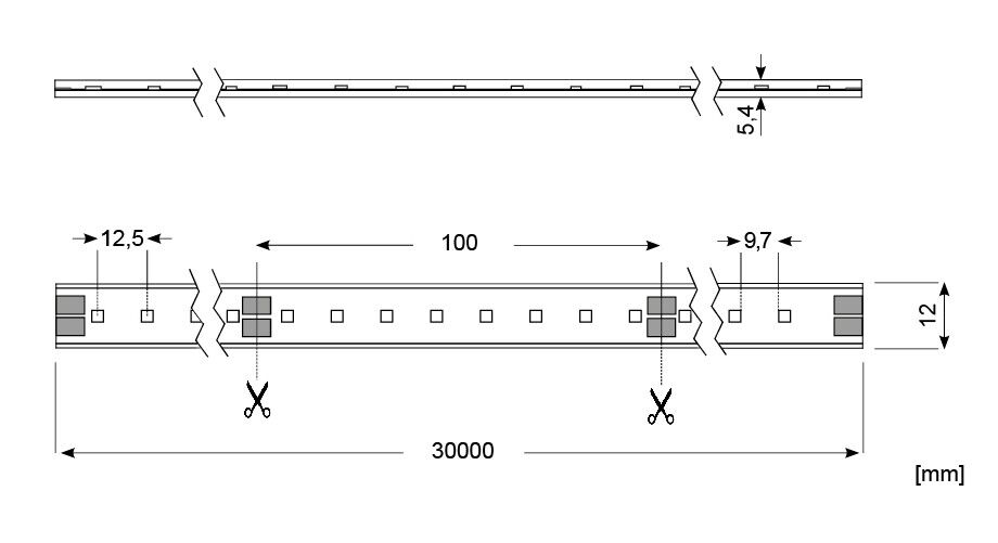 LED-Strip 24V RSTA4810