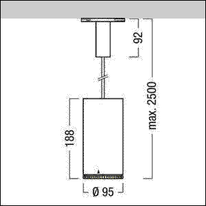 LED-Pendelstrahler V2-P M1500 #60510483 LED-Pendelstrahler V2-P M1500 #60510483