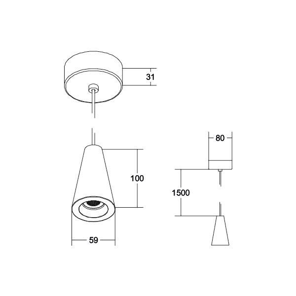 LED-Pendelleuchte 12112733