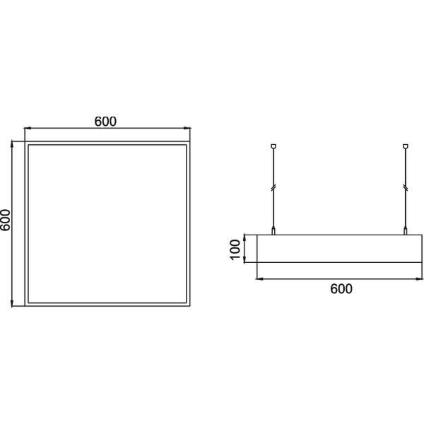 LED-Pendelleuchte direkt 13730183