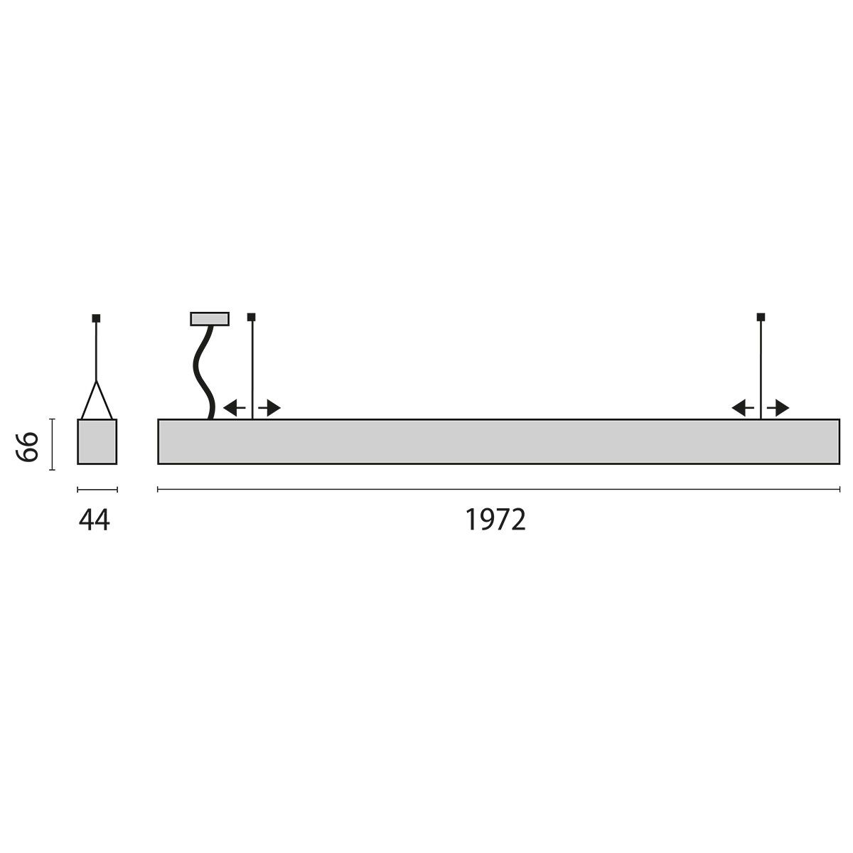 LED-Pendelleuchte 3117895